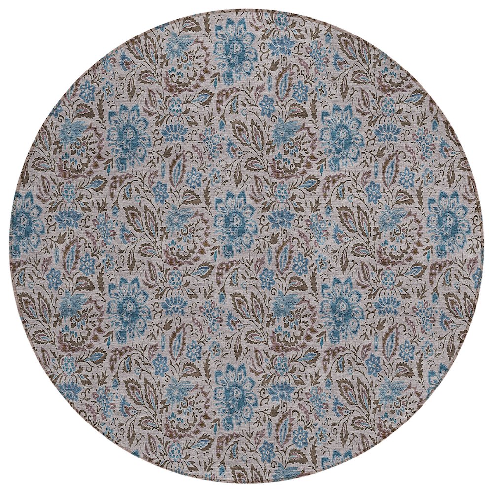 Chantille ACN660 Brown 8' x 8' Rug. Picture 1