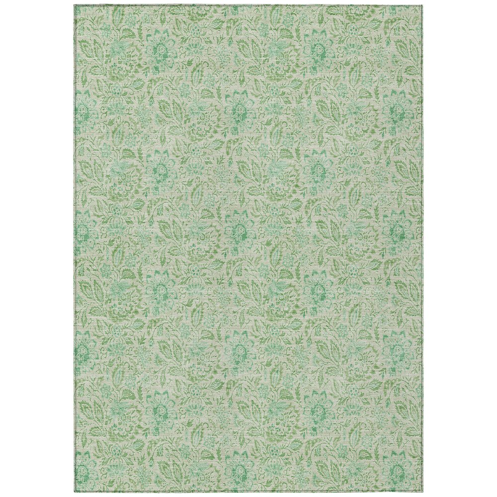 Chantille ACN660 Green 2'6" x 3'10" Rug. Picture 1
