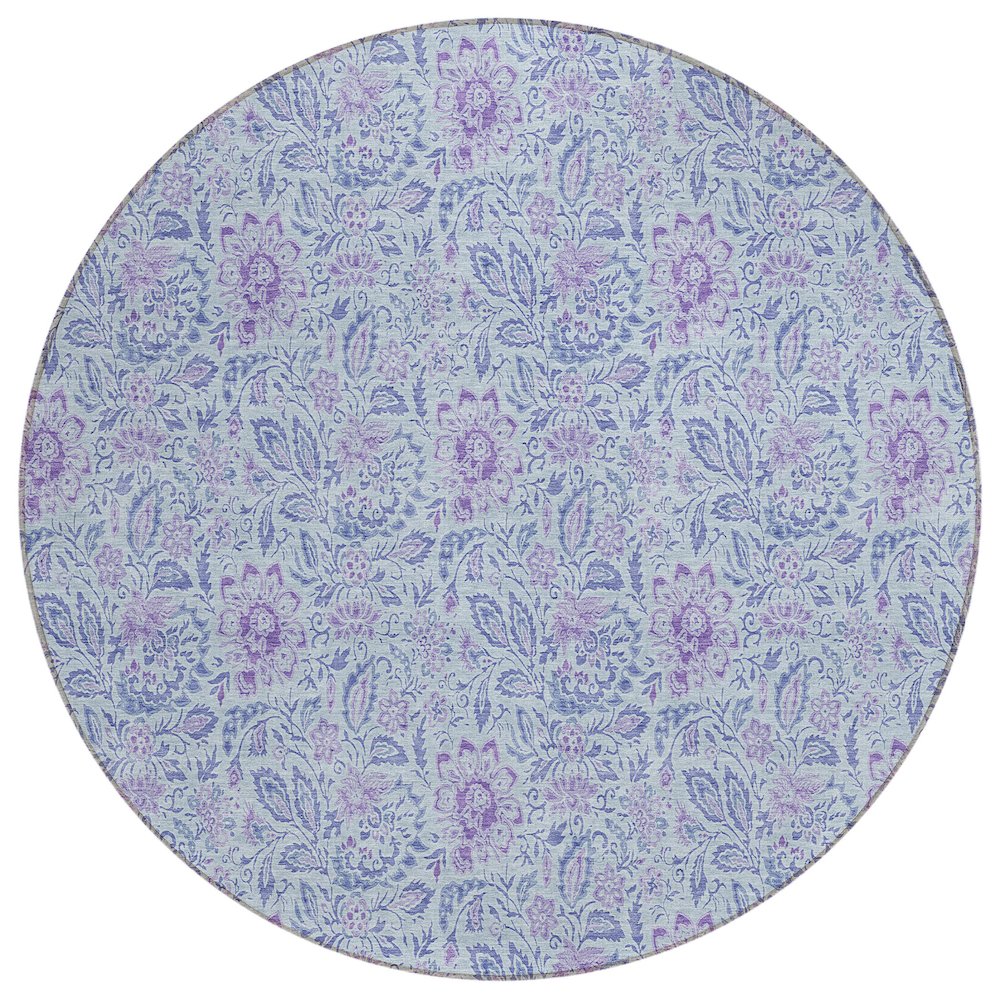 Chantille ACN660 Blue 8' x 8' Rug. Picture 1