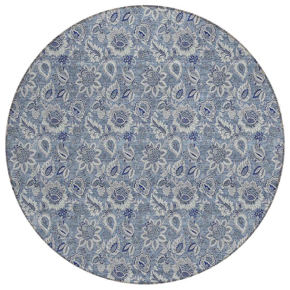 Chantille ACN661 Blue 8' x 8' Rug. Picture 1