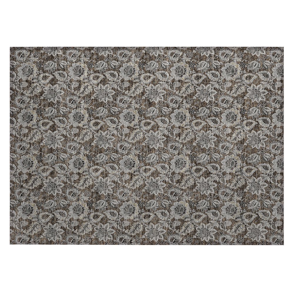 Chantille ACN661 Brown 1'8" x 2'6" Rug. Picture 1
