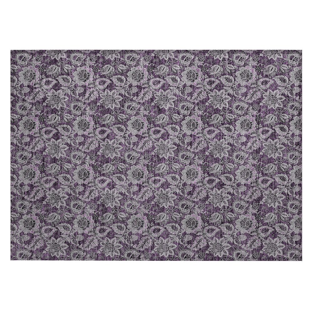 Chantille ACN661 Purple 1'8" x 2'6" Rug. Picture 1