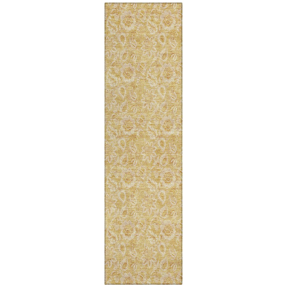 Chantille ACN661 Gold 2'3" x 7'6" Rug. Picture 1
