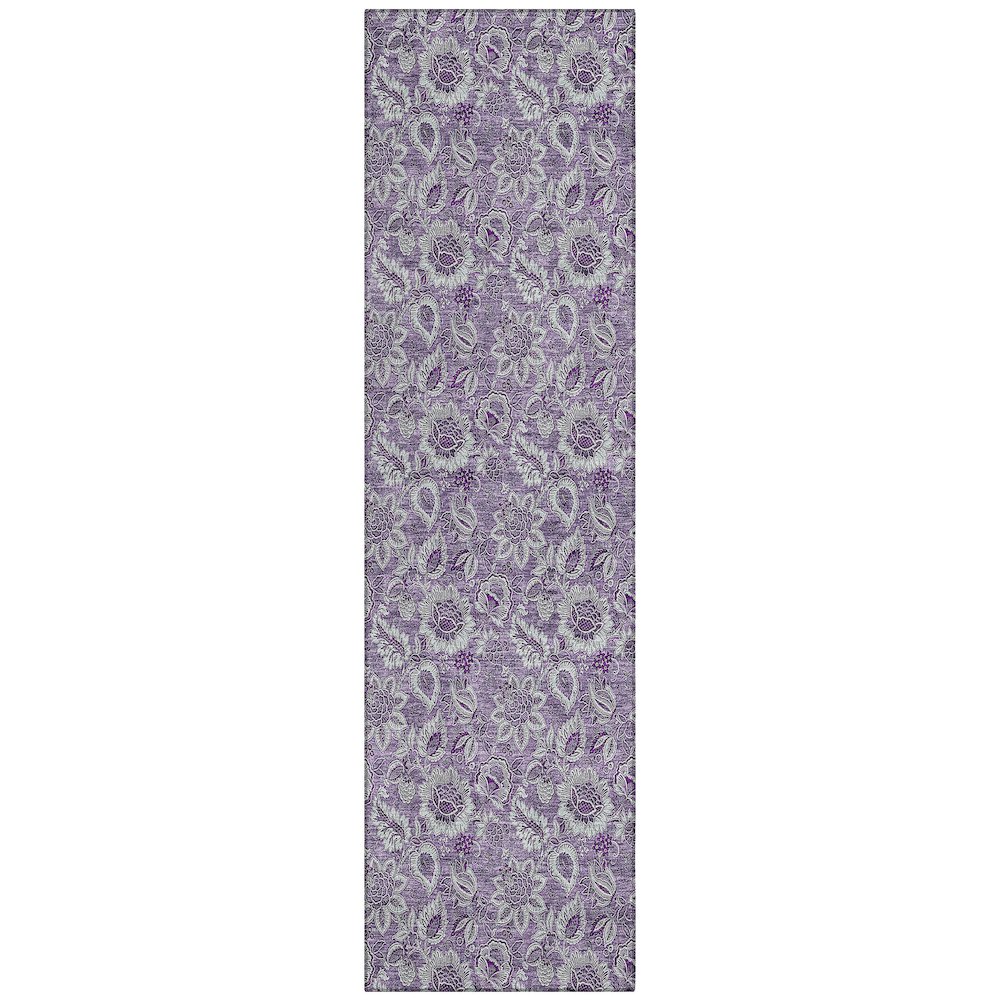 Chantille ACN661 Purple 2'3" x 7'6" Rug. Picture 1
