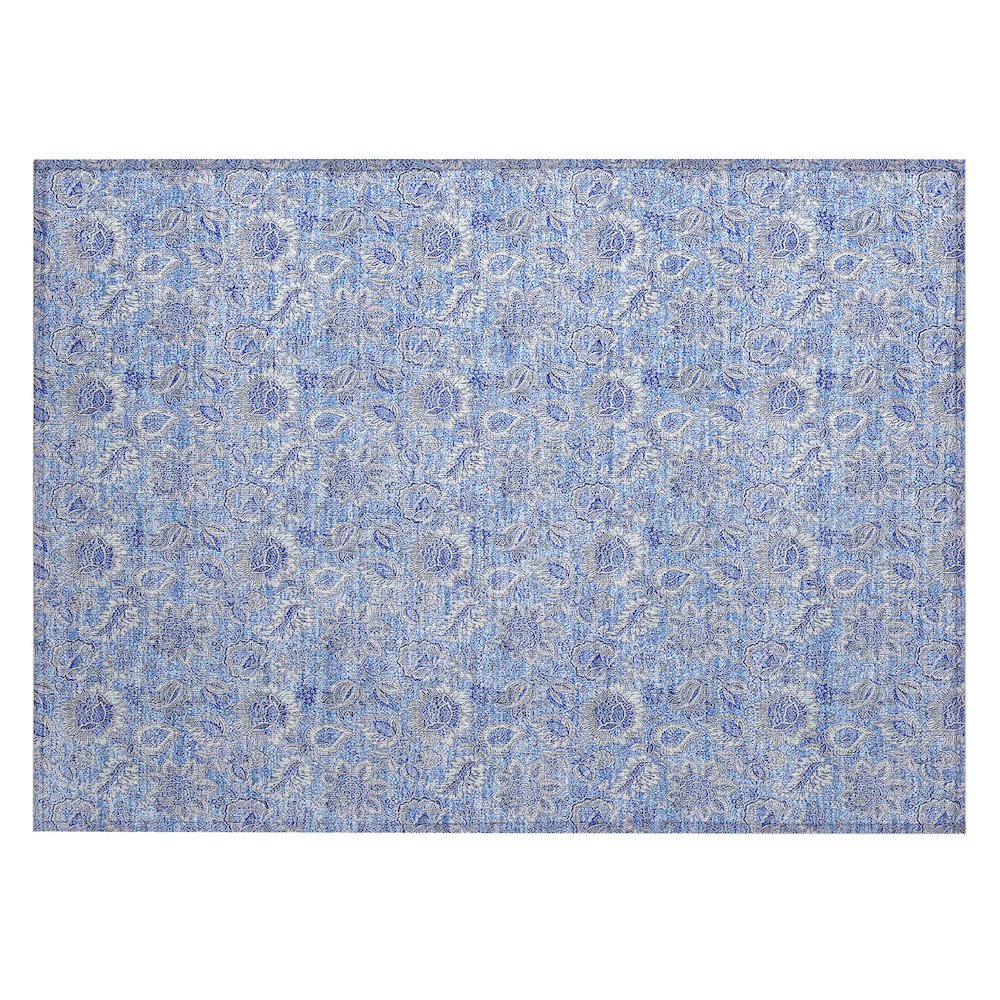 Chantille ACN662 Blue 1'8" x 2'6" Rug. Picture 1