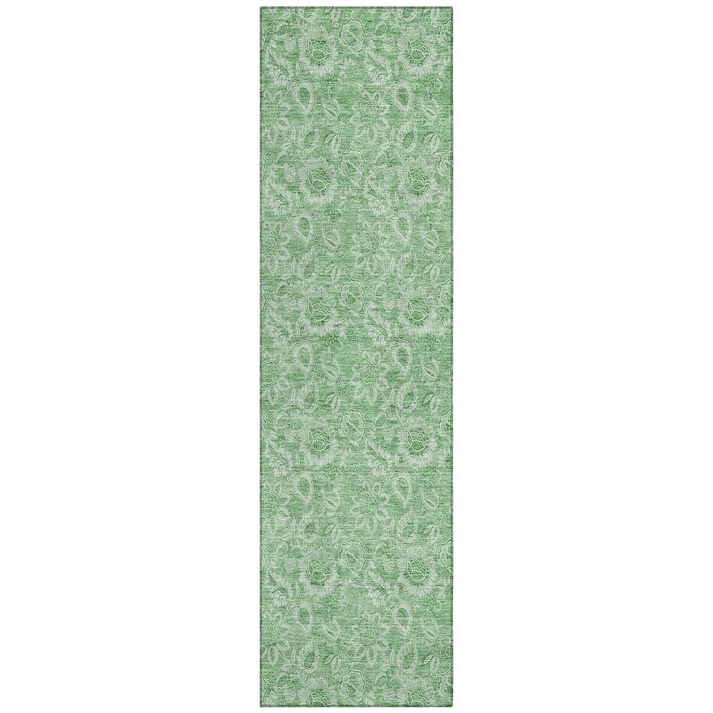 Chantille ACN662 Green 2'3" x 7'6" Rug. Picture 1