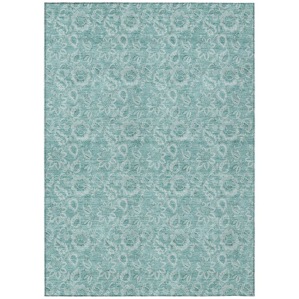 Chantille ACN662 Teal 2'6" x 3'10" Rug. Picture 1