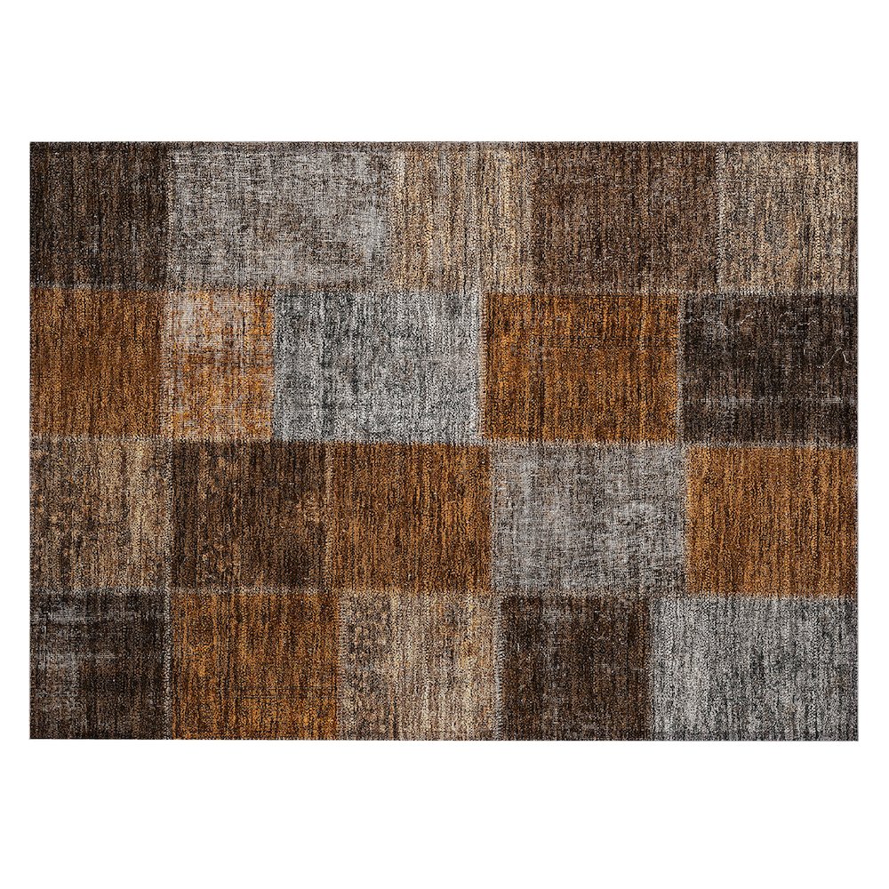 Chantille ACN663 Orange 1'8" x 2'6" Rug. Picture 1