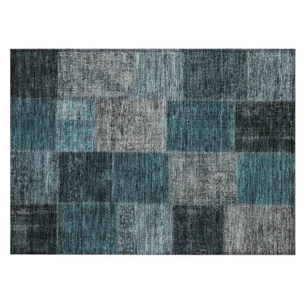 Chantille ACN663 Teal 1'8" x 2'6" Rug. Picture 1