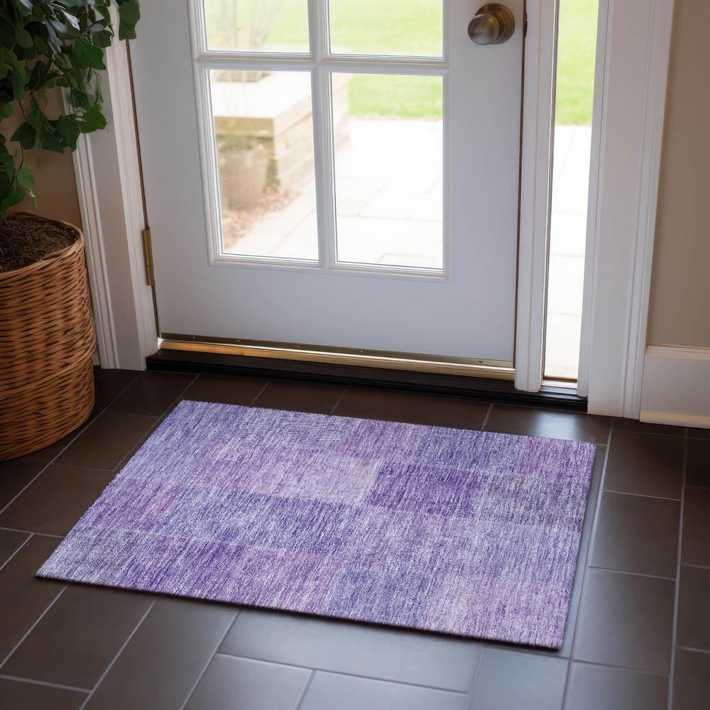 Chantille ACN664 Purple 1'8" x 2'6" Rug. Picture 6