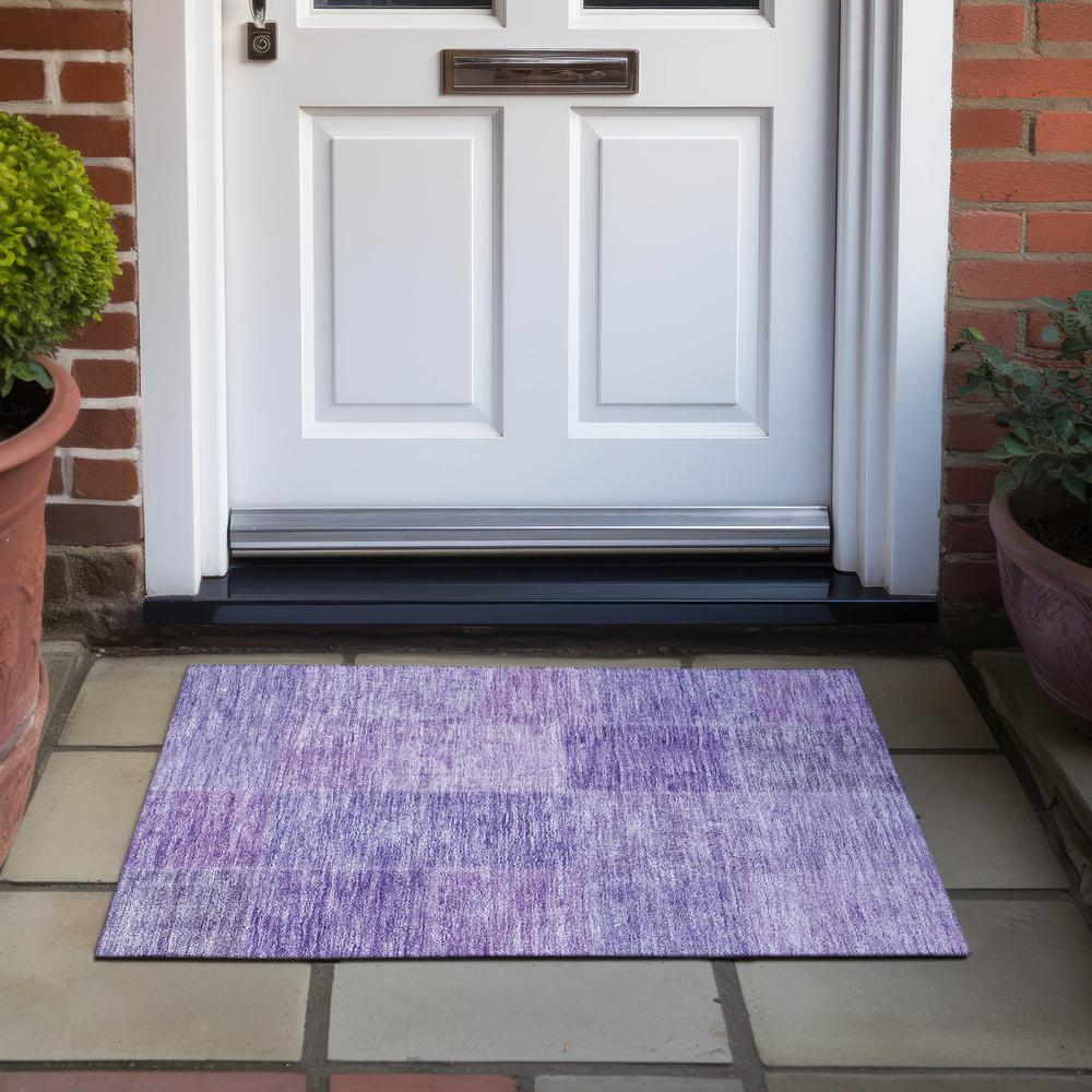 Chantille ACN664 Purple 1'8" x 2'6" Rug. Picture 7