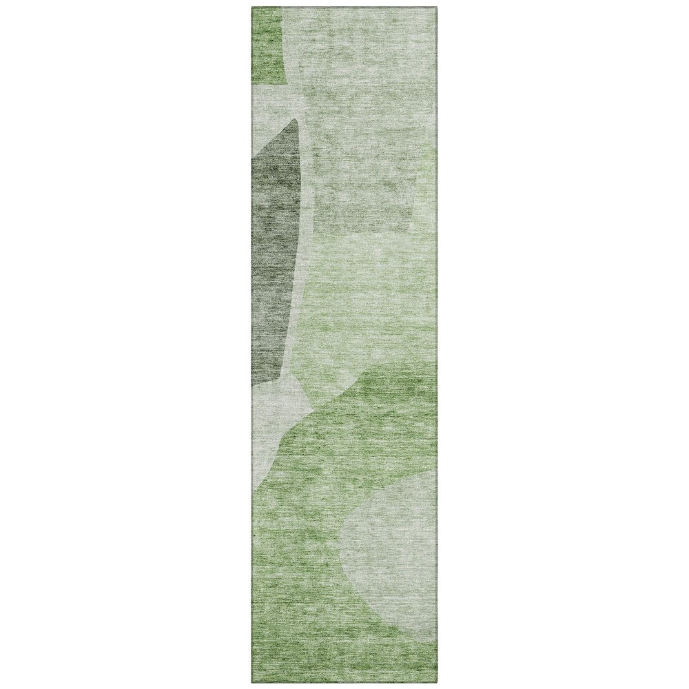 Chantille ACN665 Green 2'3" x 7'6" Rug. Picture 1