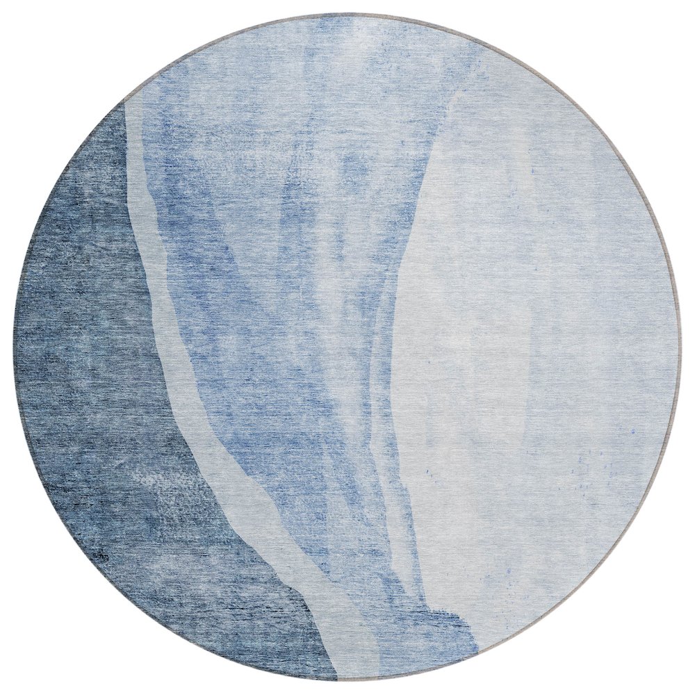 Chantille ACN667 Blue 8' x 8' Rug. Picture 1
