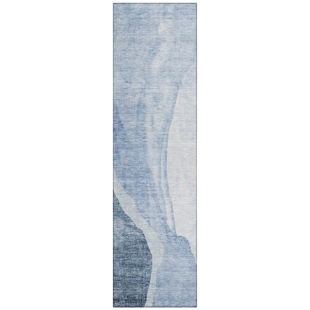 Chantille ACN667 Blue 2'3" x 7'6" Rug. Picture 1