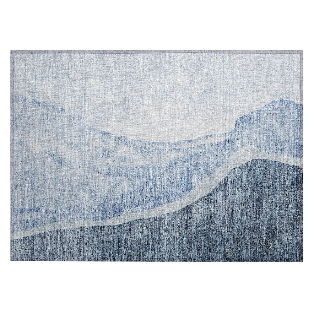 Chantille ACN667 Blue 1'8" x 2'6" Rug. Picture 1