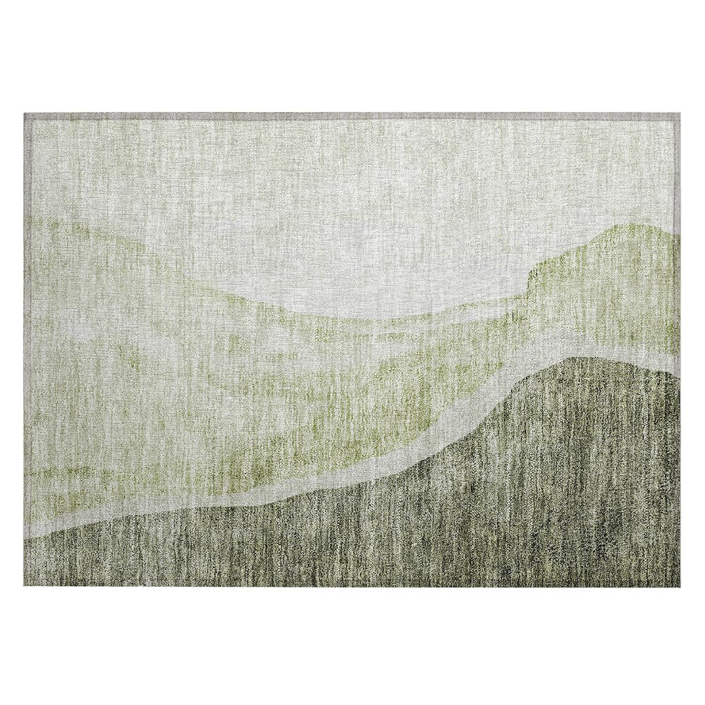 Chantille ACN667 Green 1'8" x 2'6" Rug. Picture 1