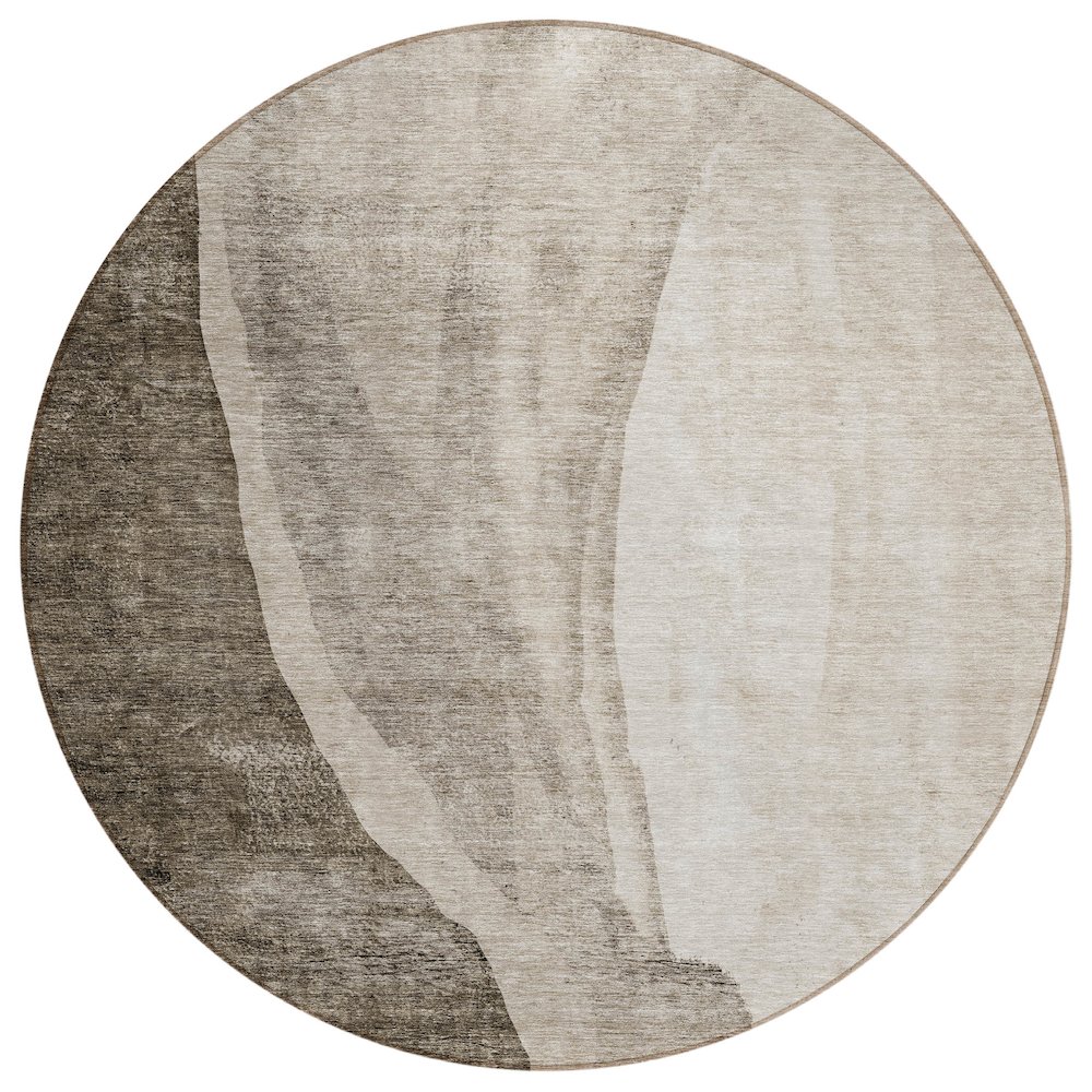 Chantille ACN667 Brown 8' x 8' Rug. Picture 1
