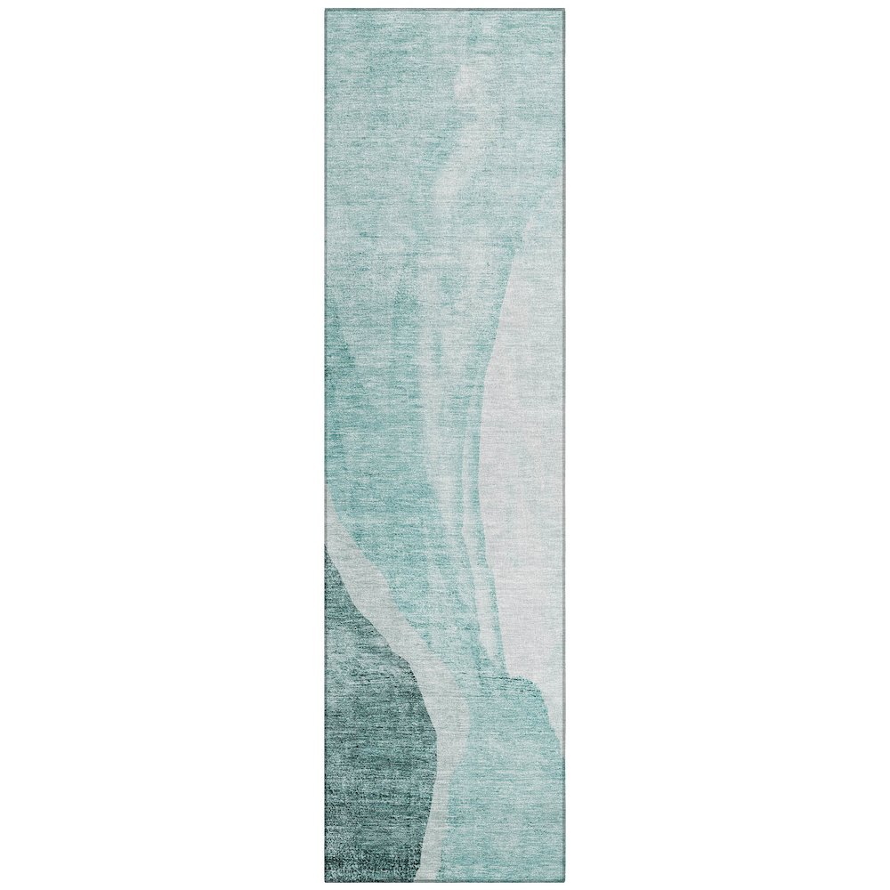Chantille ACN667 Teal 2'3" x 7'6" Rug. Picture 1