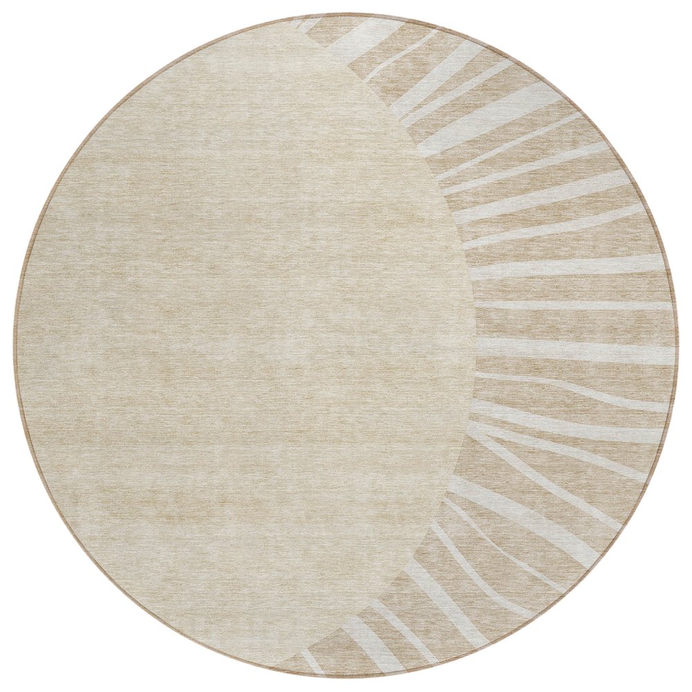 Chantille ACN668 Brown 8' x 8' Rug. Picture 1