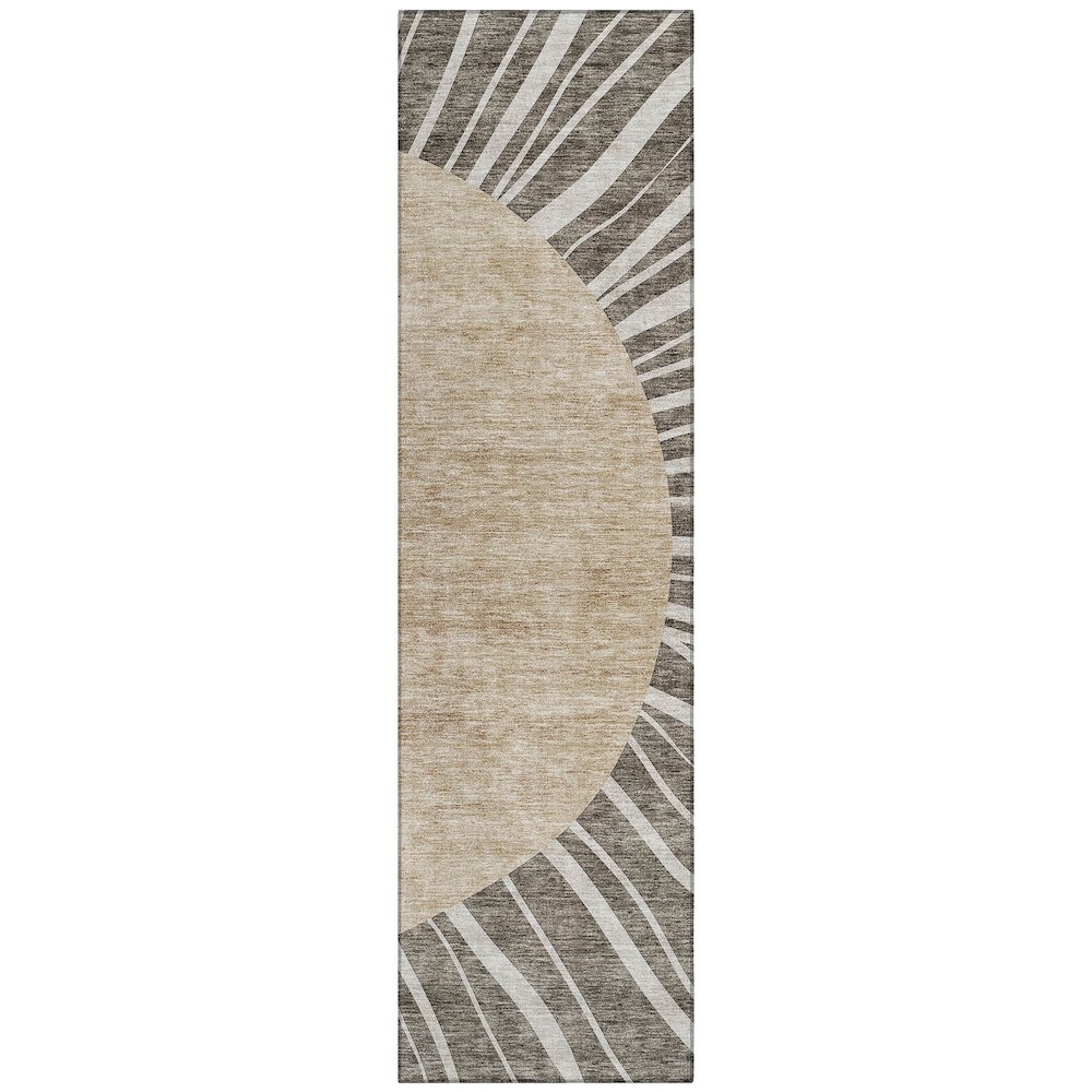Chantille ACN668 Brown 2'3" x 7'6" Rug. Picture 1