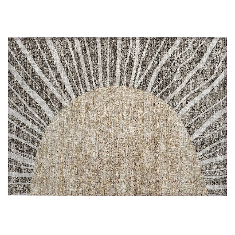 Chantille ACN668 Brown 1'8" x 2'6" Rug. Picture 1