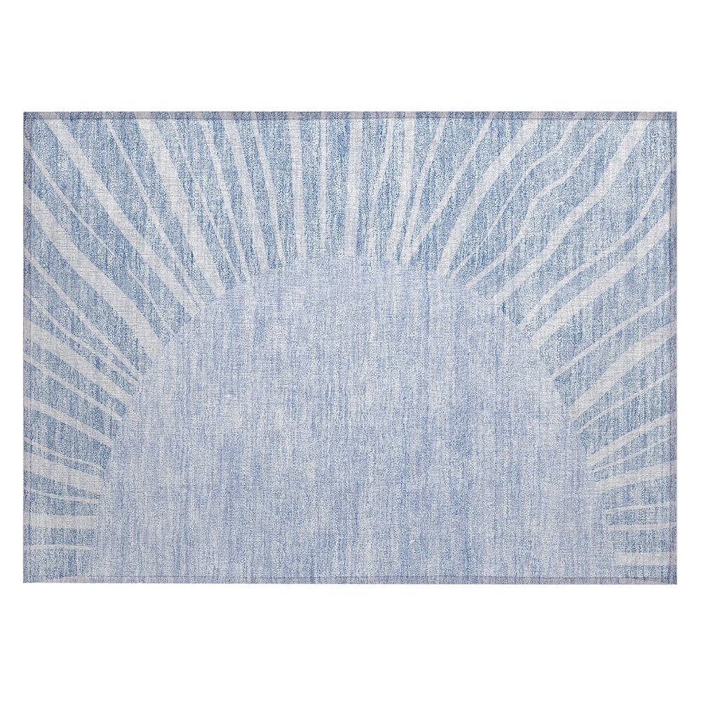 Chantille ACN668 Blue 1'8" x 2'6" Rug. Picture 1