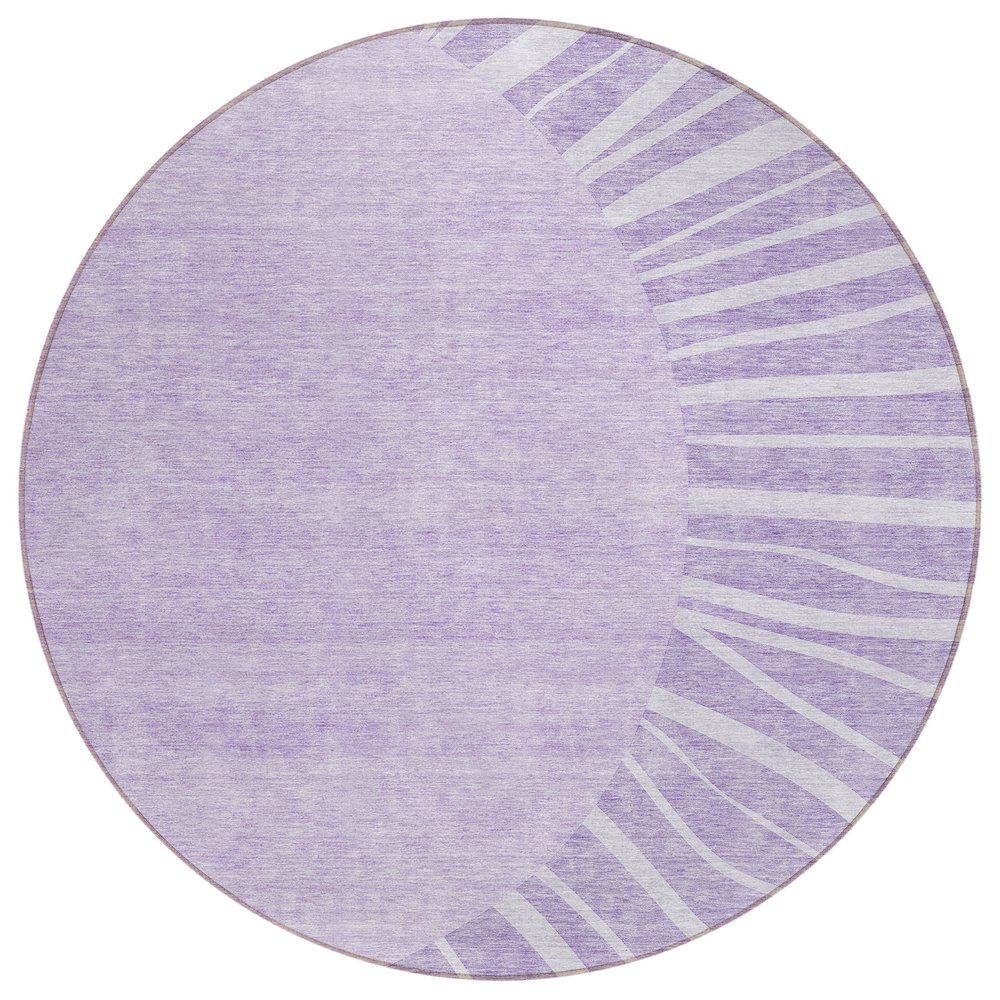 Chantille ACN668 Purple 8' x 8' Rug. Picture 1