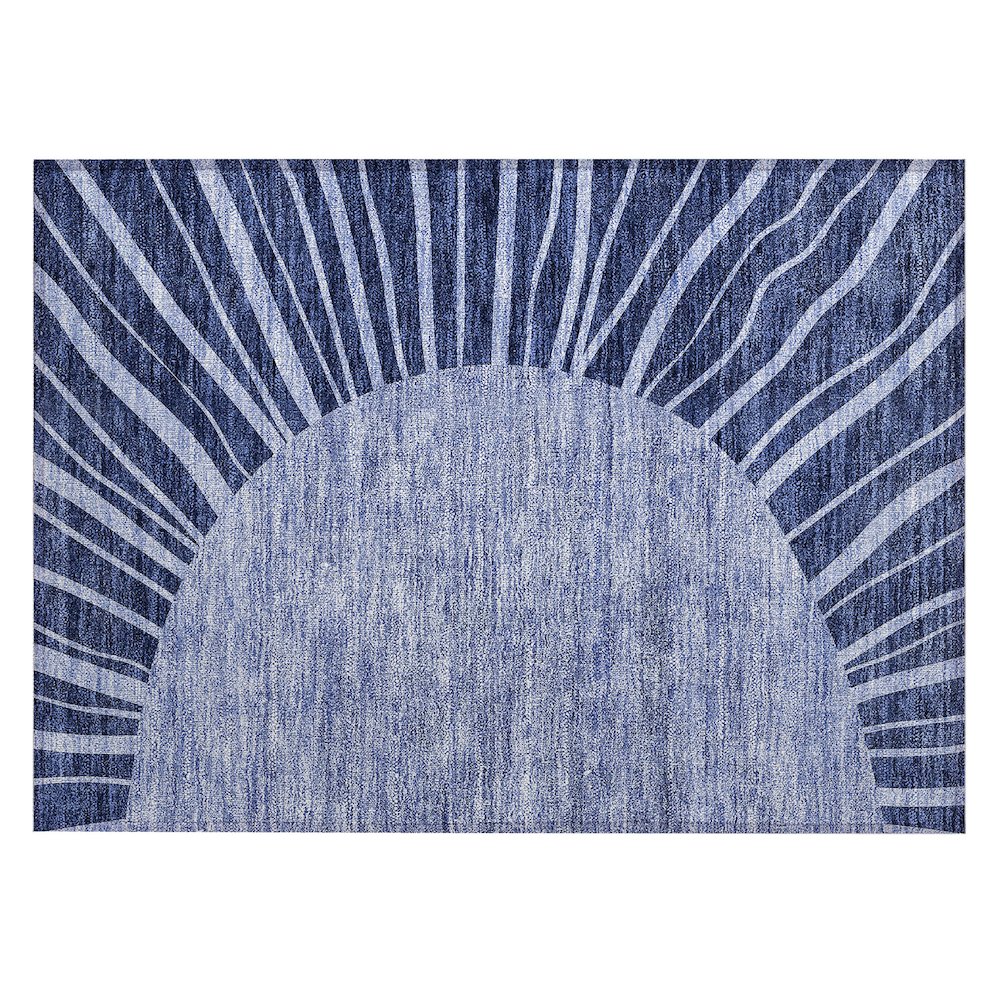 Chantille ACN668 Blue 1'8" x 2'6" Rug. Picture 1