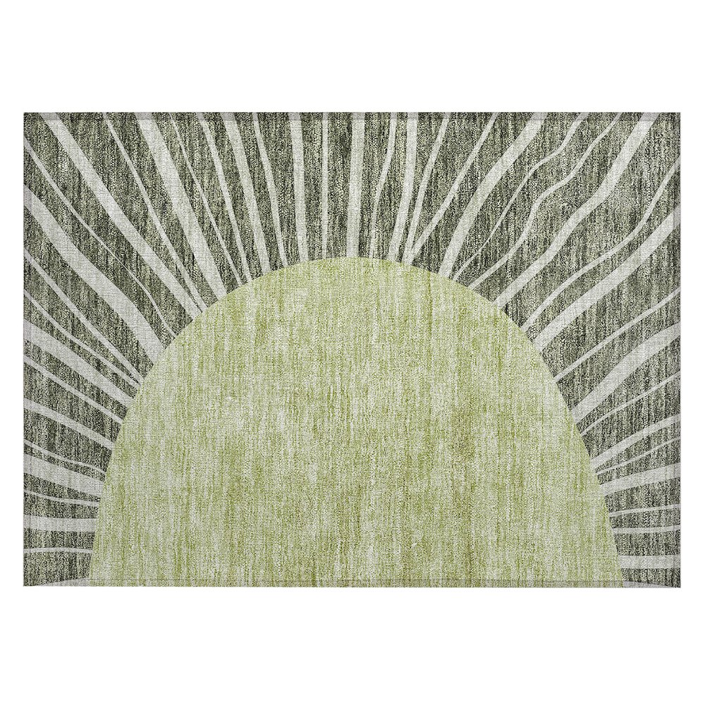 Chantille ACN668 Green 1'8" x 2'6" Rug. Picture 1