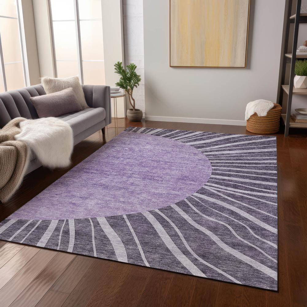 Chantille ACN668 Purple 2'6" x 3'10" Rug. Picture 6