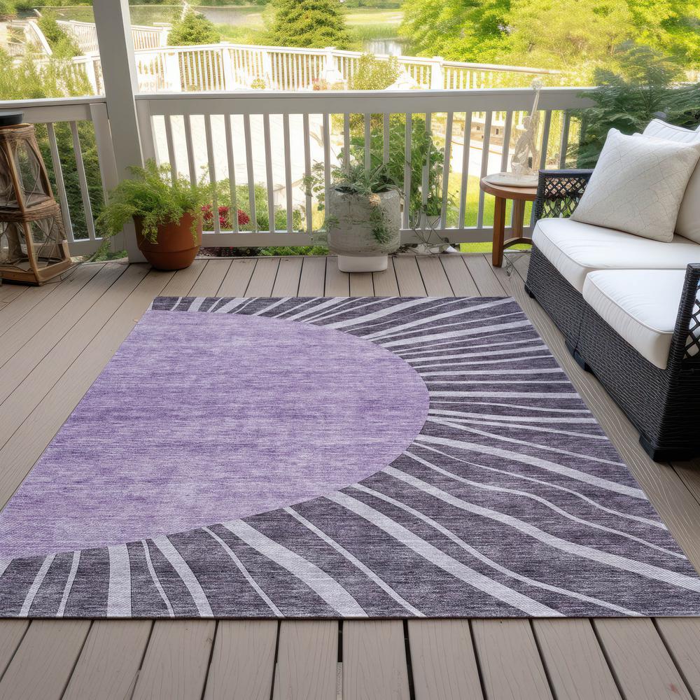 Chantille ACN668 Purple 2'6" x 3'10" Rug. Picture 8