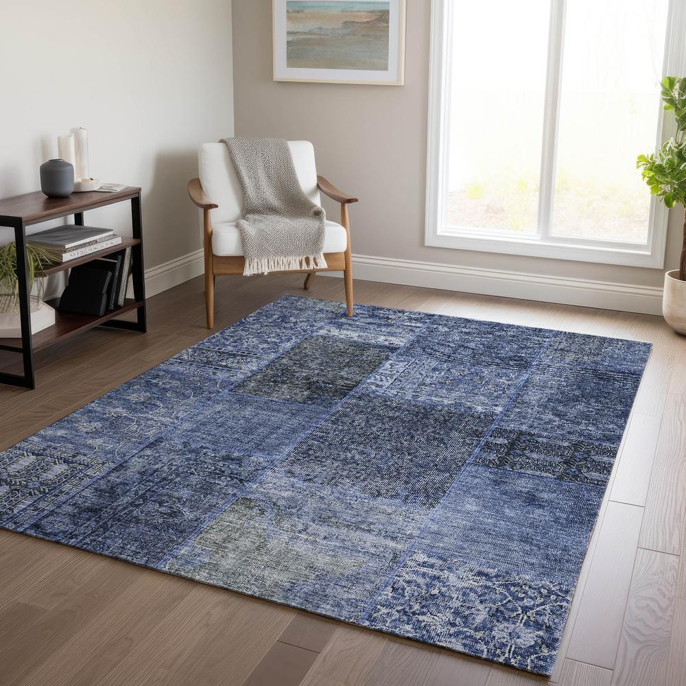 Chantille ACN669 Blue 2'6" x 3'10" Rug. Picture 6