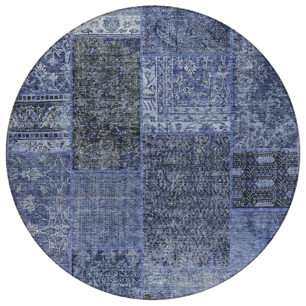 Chantille ACN669 Blue 8' x 8' Rug. Picture 1
