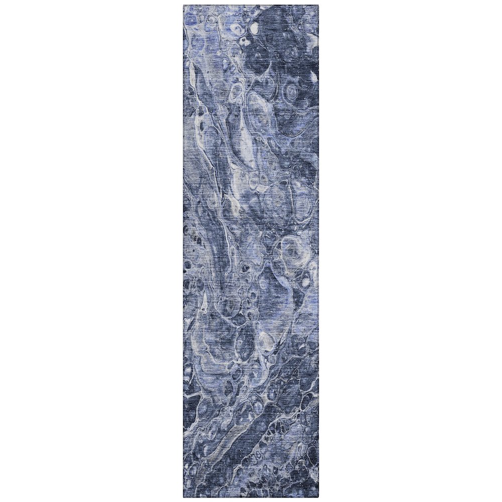 Chantille ACN670 Blue 2'3" x 7'6" Rug. Picture 1