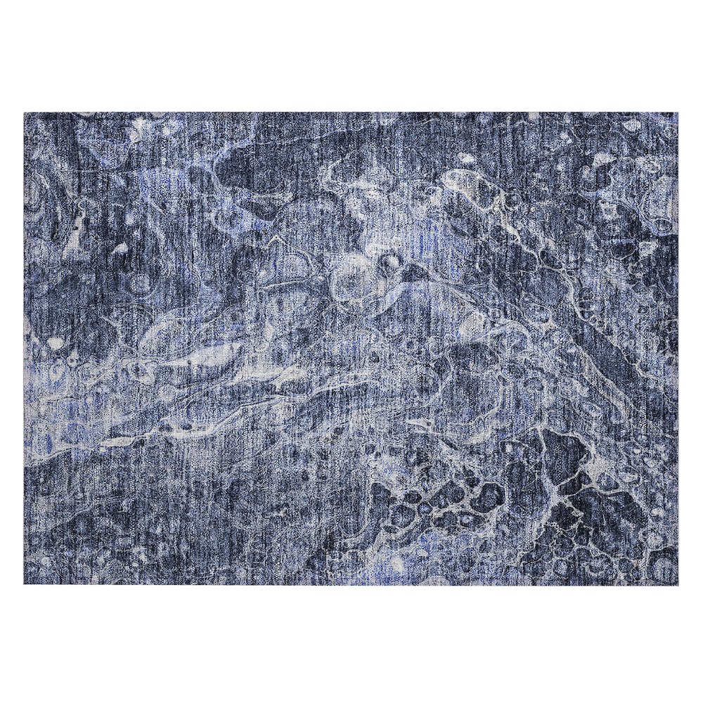 Chantille ACN670 Blue 1'8" x 2'6" Rug. Picture 1