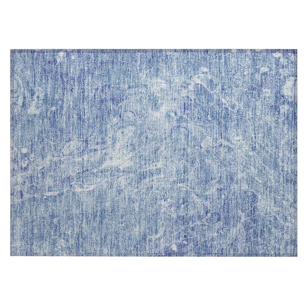 Chantille ACN670 Blue 1'8" x 2'6" Rug. Picture 1