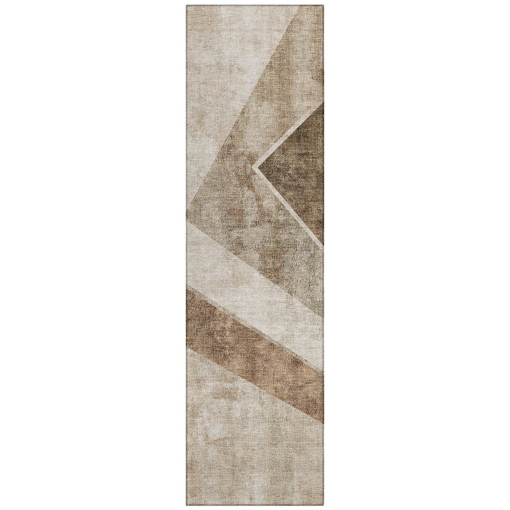 Chantille ACN671 Brown 2'3" x 7'6" Rug. Picture 1