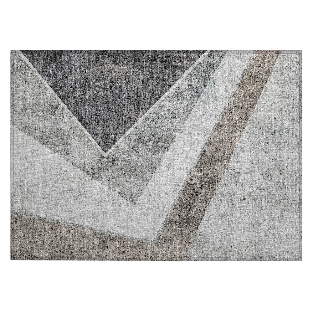 Chantille ACN671 Gray 1'8" x 2'6" Rug. Picture 1