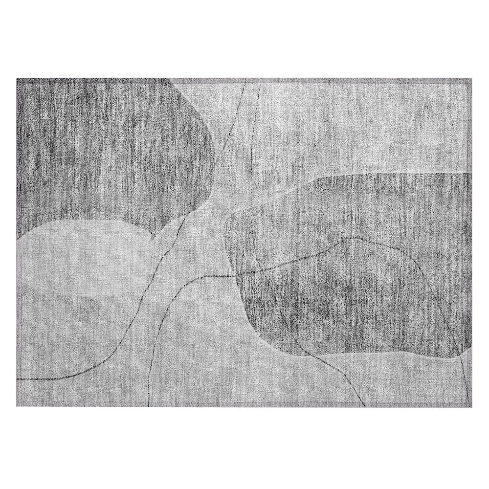 Chantille ACN672 Gray 1'8" x 2'6" Rug. Picture 1