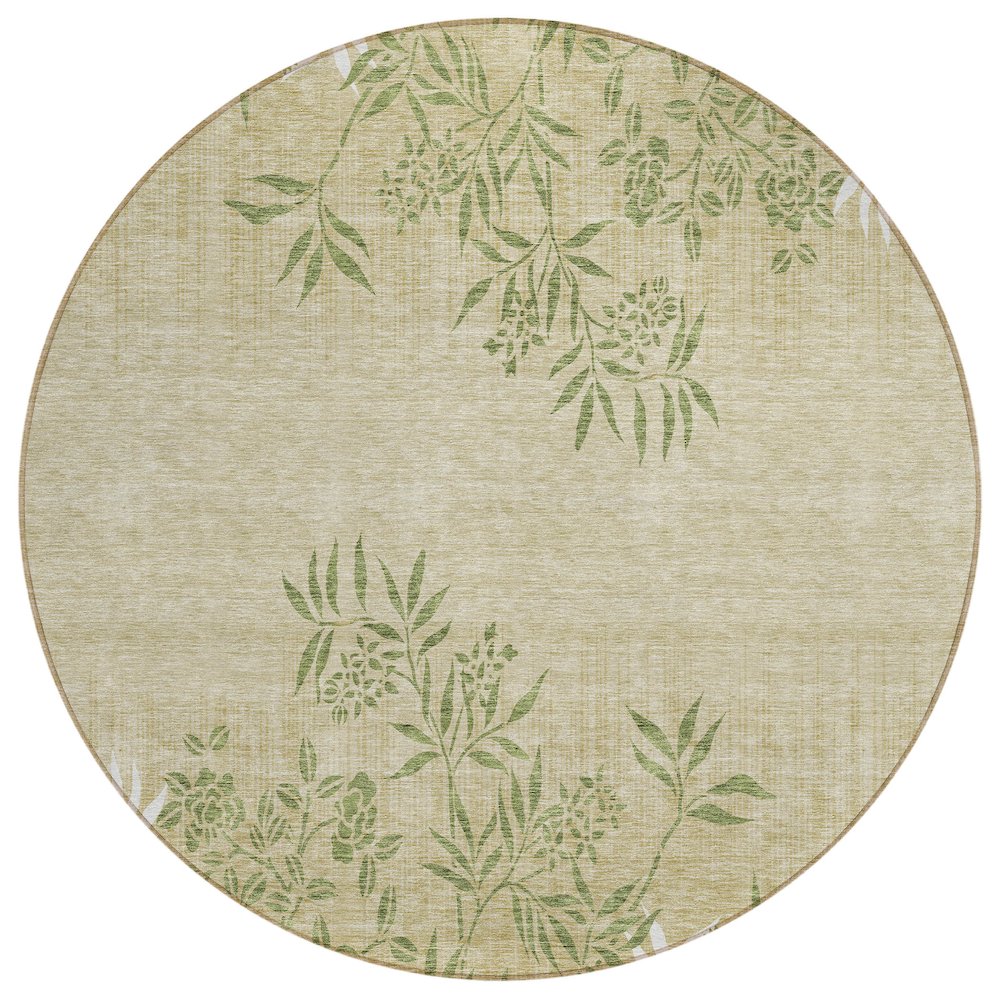Chantille ACN673 Brown 8' x 8' Rug. Picture 1