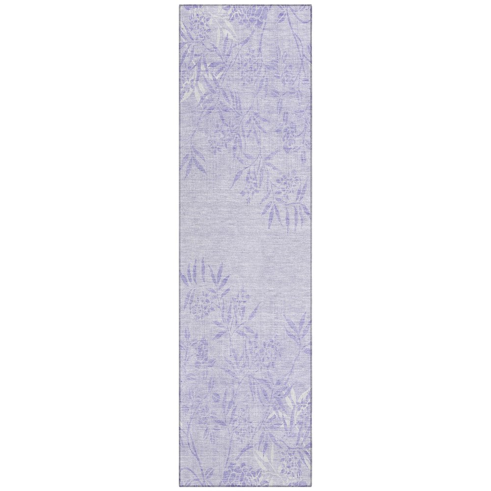 Chantille ACN673 Purple 2'3" x 7'6" Rug. Picture 1
