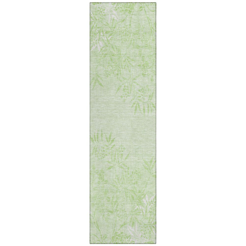Chantille ACN673 Green 2'3" x 7'6" Rug. Picture 1