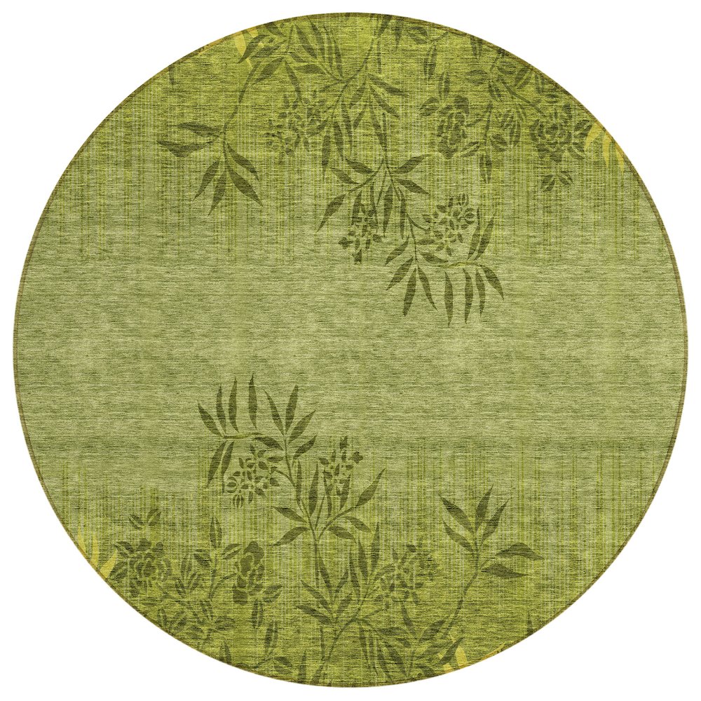 Chantille ACN673 Green 8' x 8' Rug. Picture 1