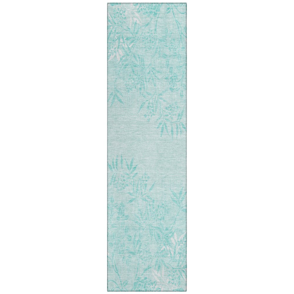 Chantille ACN673 Teal 2'3" x 7'6" Rug. Picture 1