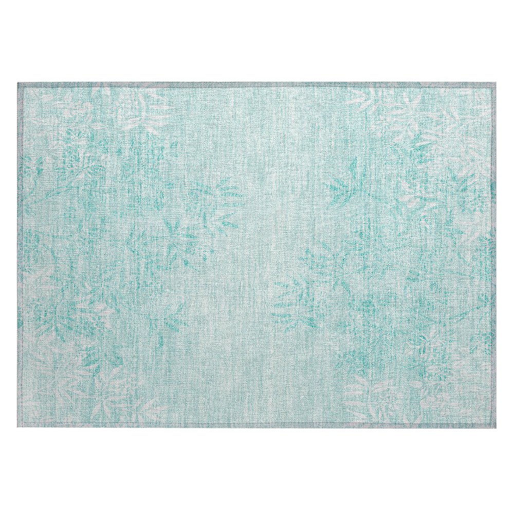 Chantille ACN673 Teal 1'8" x 2'6" Rug. Picture 1