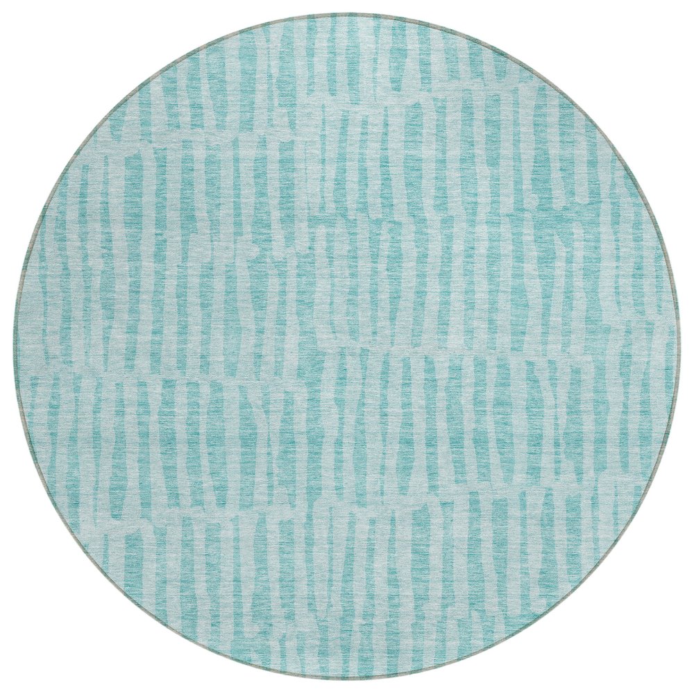 Chantille ACN674 Teal 8' x 8' Rug. Picture 1