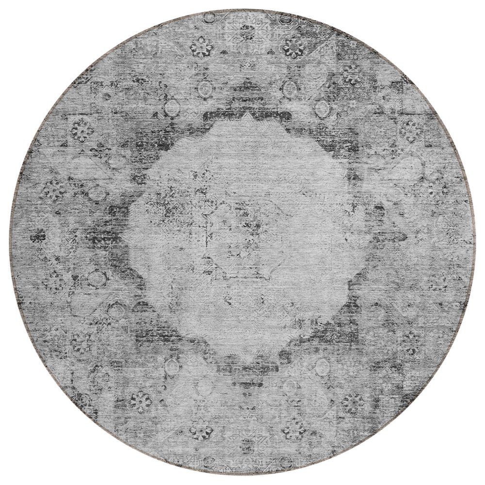 Chantille ACN675 Gray 8' x 8' Rug. Picture 1