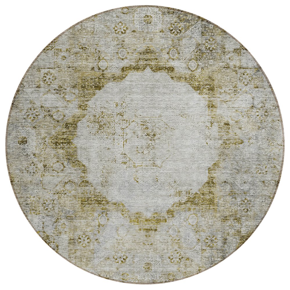 Chantille ACN675 Brown 8' x 8' Rug. Picture 1