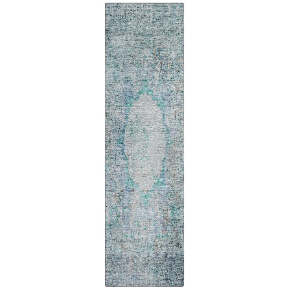 Chantille ACN675 Teal 2'3" x 7'6" Rug. Picture 1