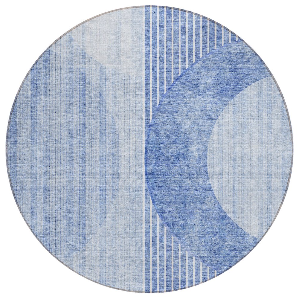 Chantille ACN676 Blue 8' x 8' Rug. Picture 1